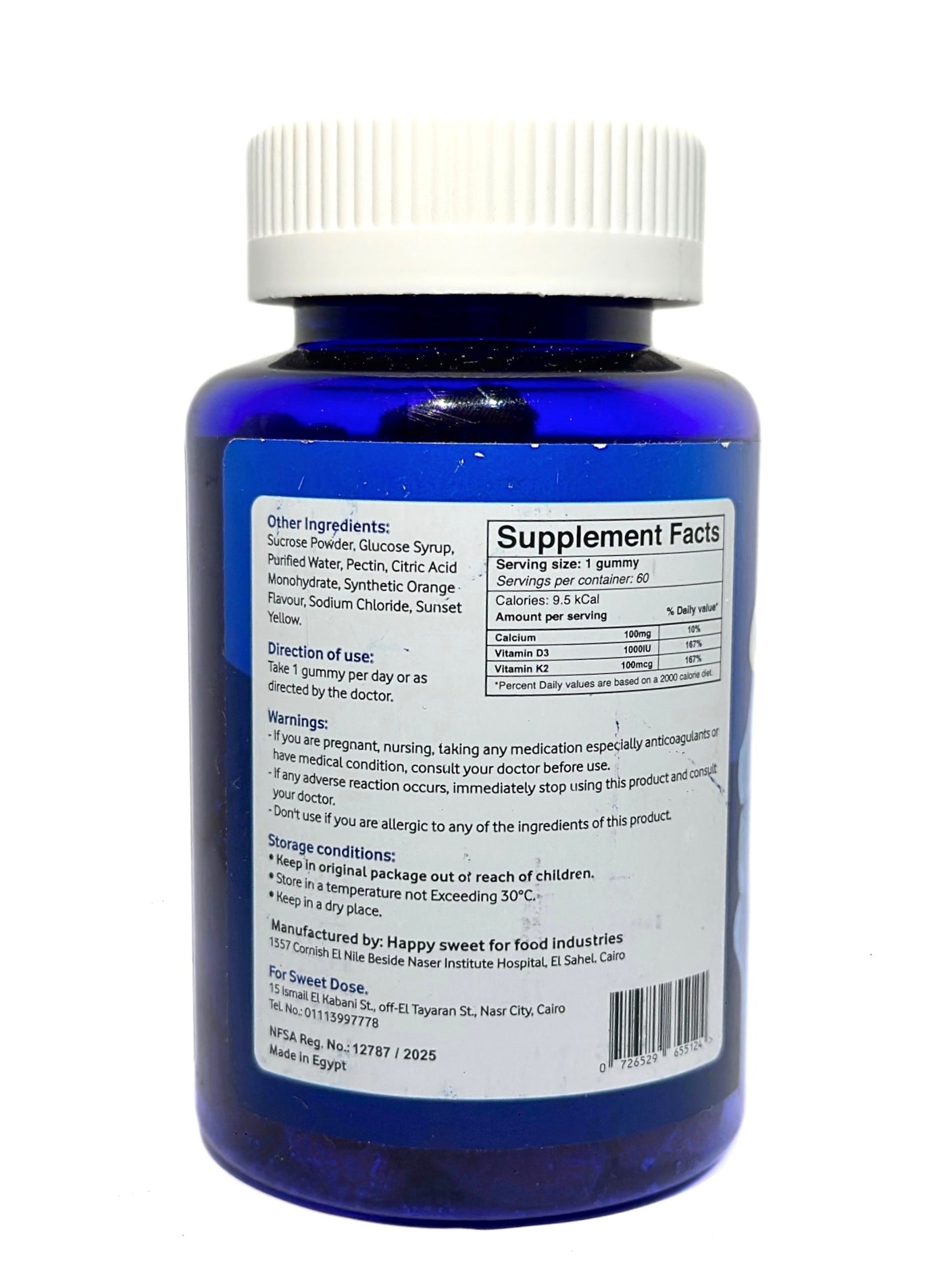 Calcium D3 + K Gummies