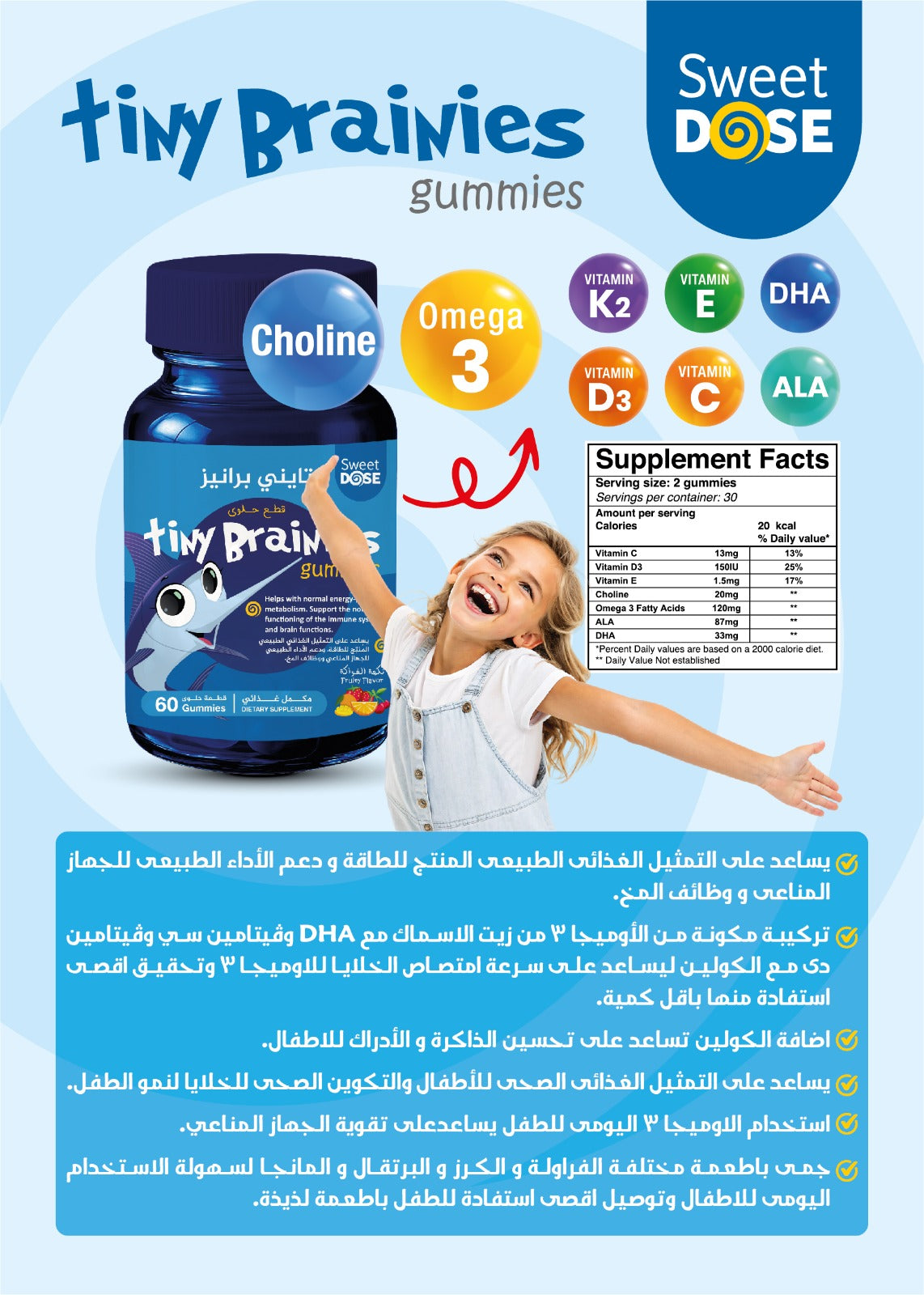 Tiny Brainies Gummies